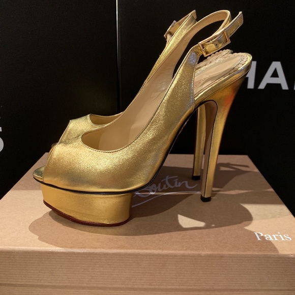 Charlotte Olympia Platform Slingback back - Picture 3 of 7